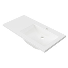 Regal Countertop with Single Integrated Basin
